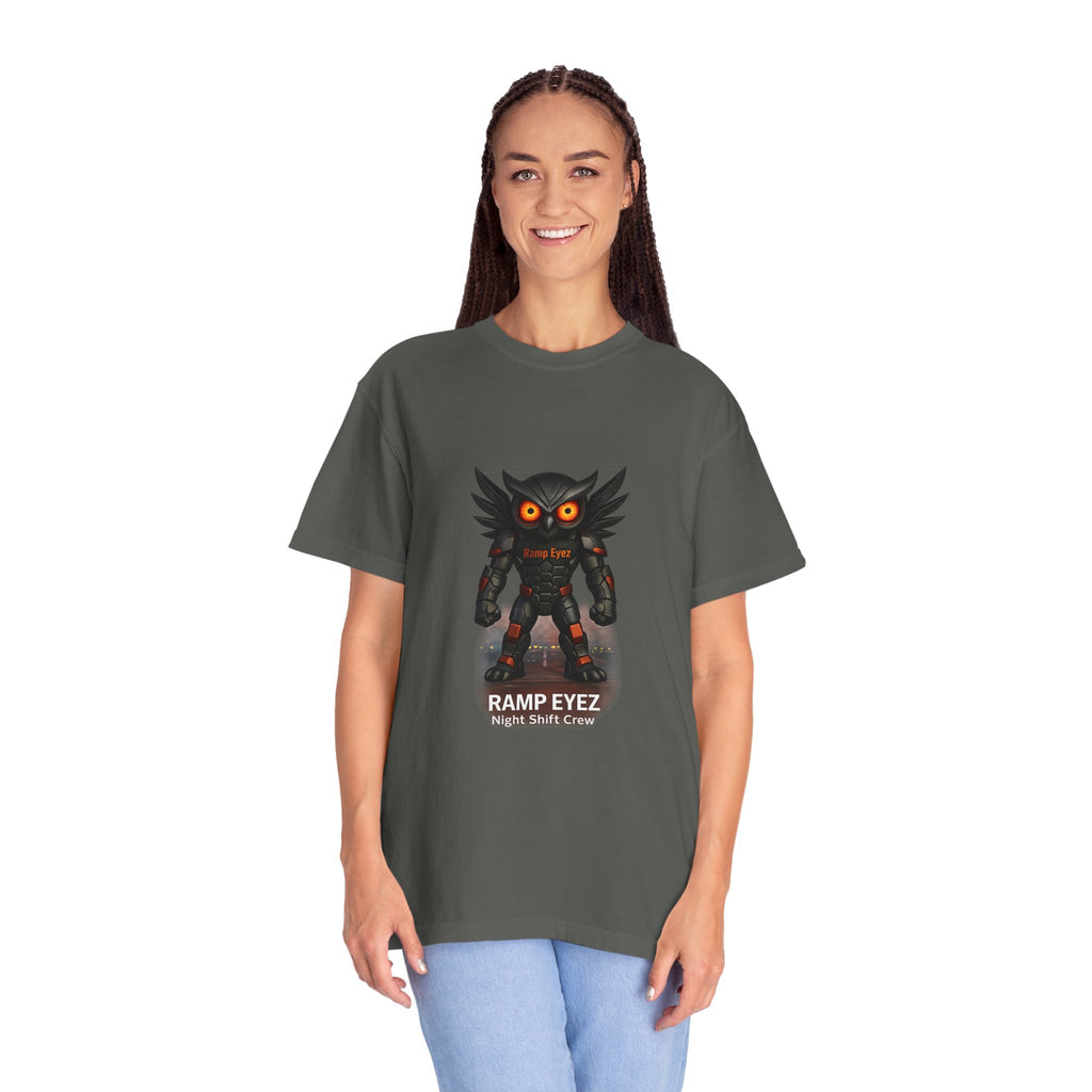 Ramp Eyez Night Shift Crew T-Shirt – Aviation Ramp Agent Graphic Tee
