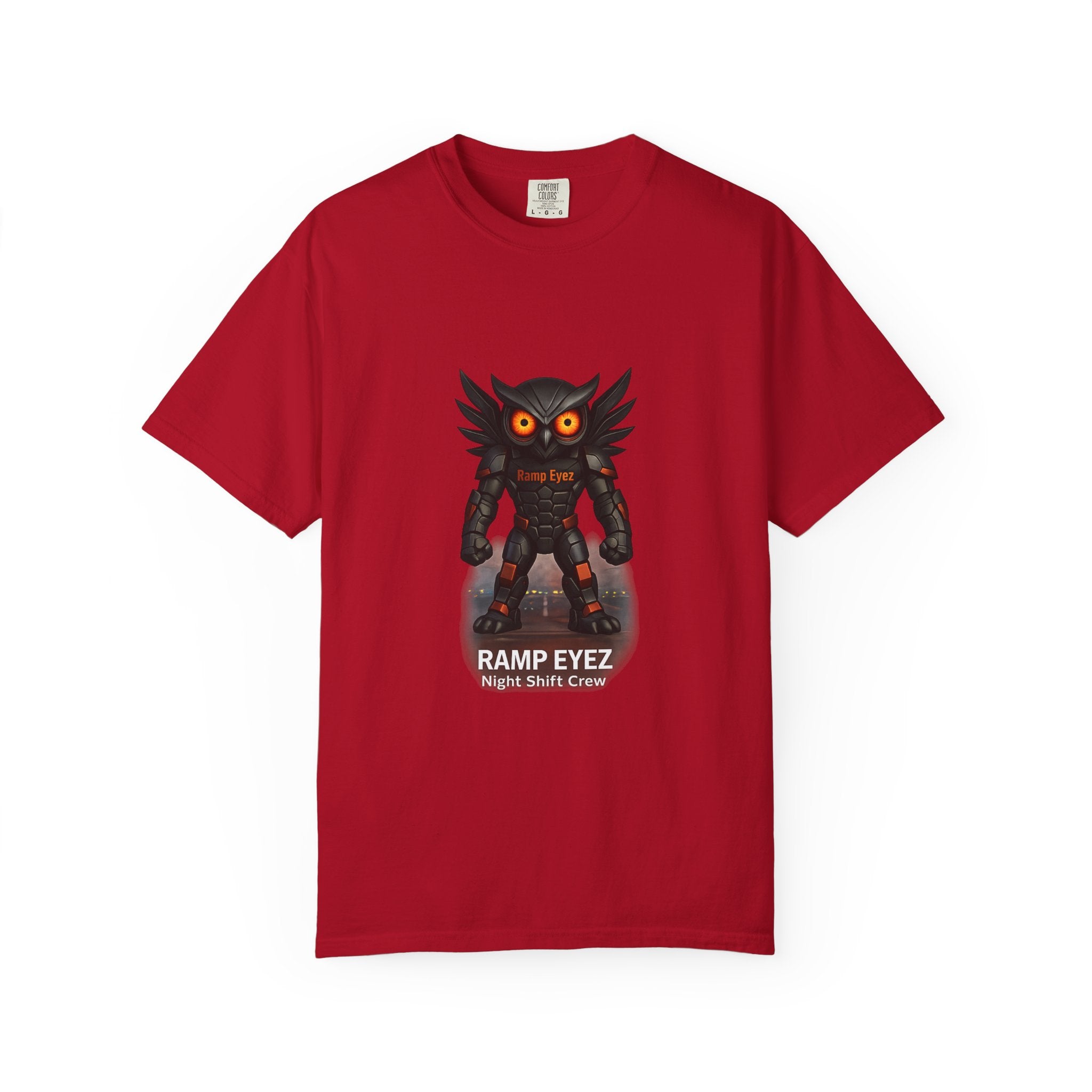 Ramp Eyez Night Shift Crew T-Shirt – Aviation Ramp Agent Graphic Tee