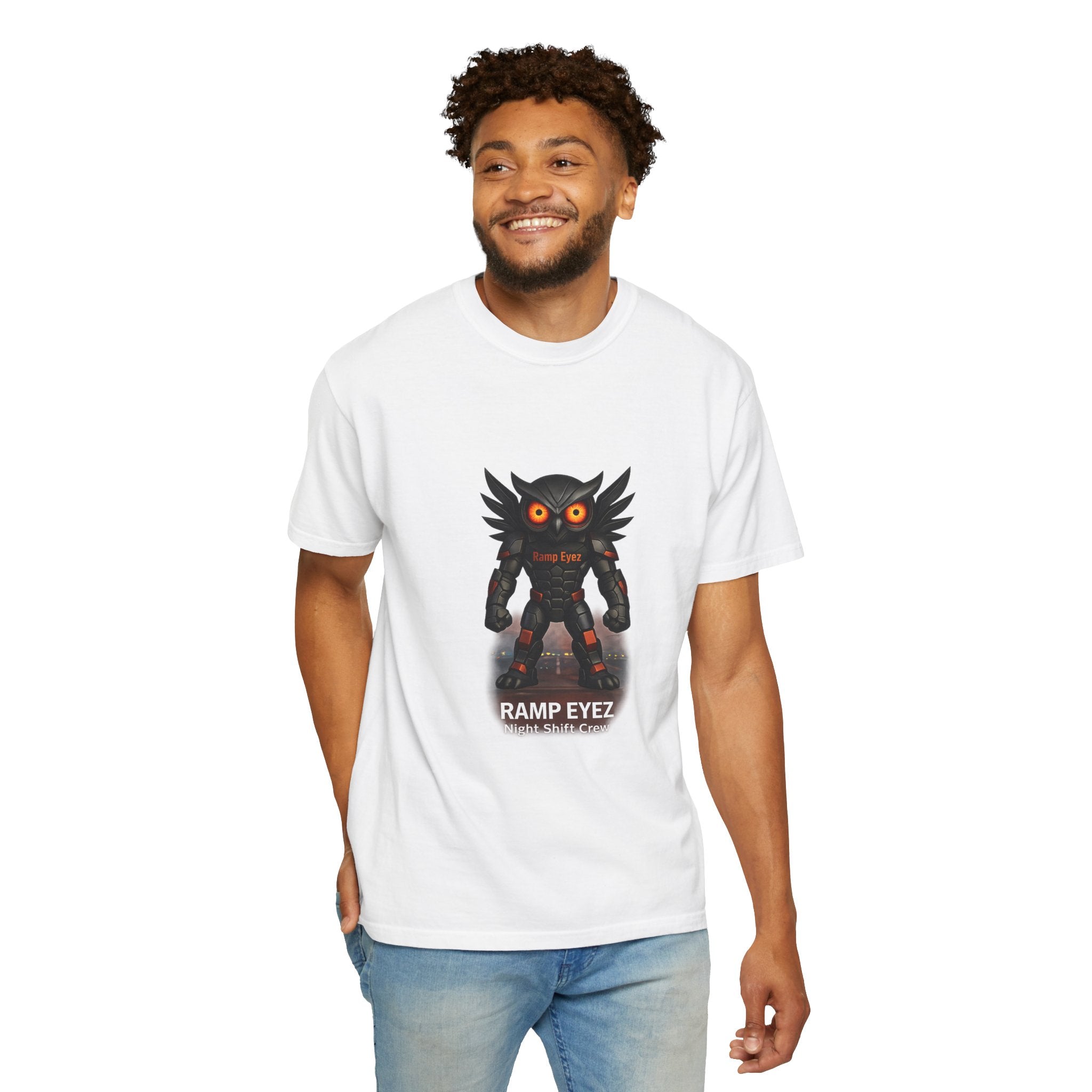 Ramp Eyez Night Shift Crew T-Shirt – Aviation Ramp Agent Graphic Tee