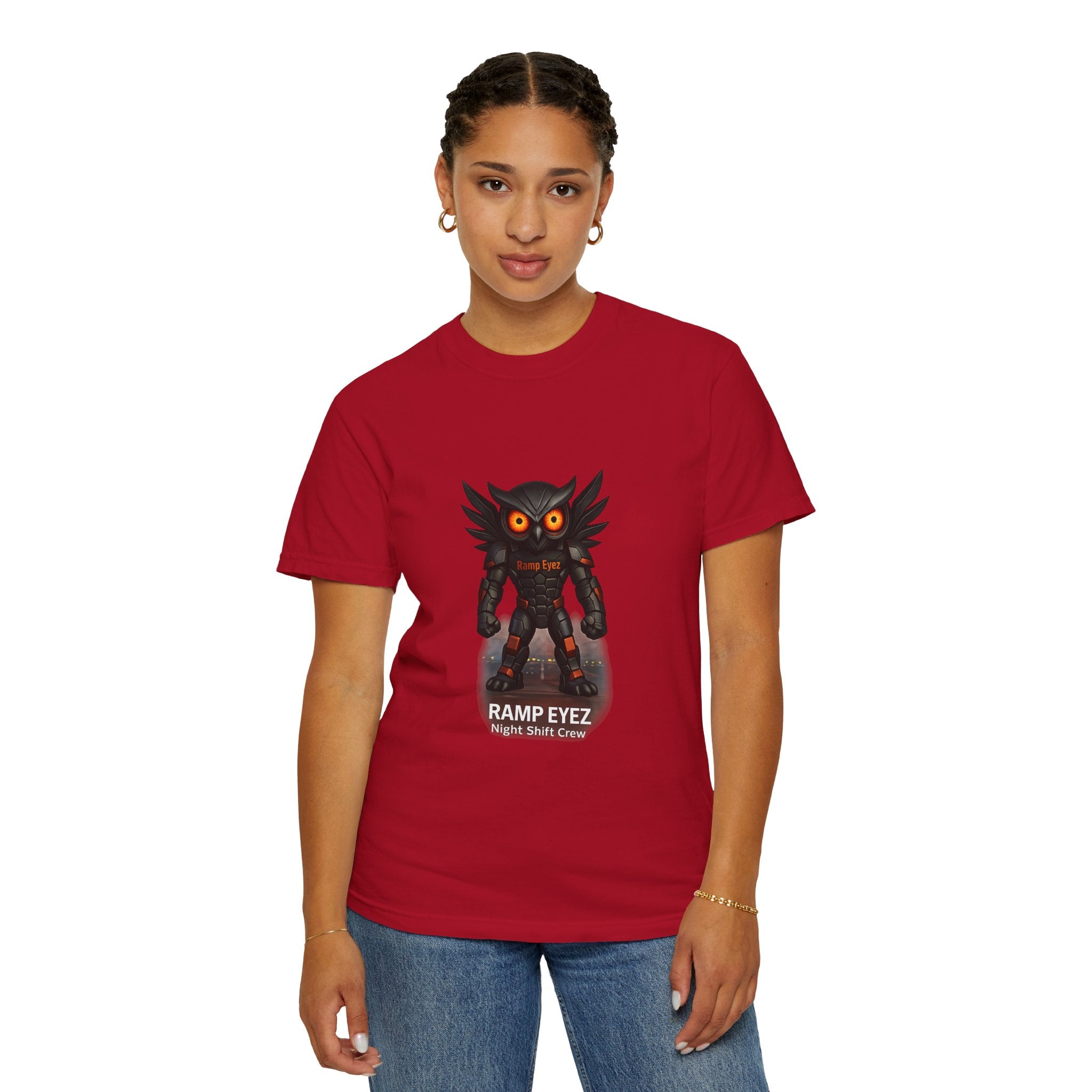 Ramp Eyez Night Shift Crew T-Shirt – Aviation Ramp Agent Graphic Tee