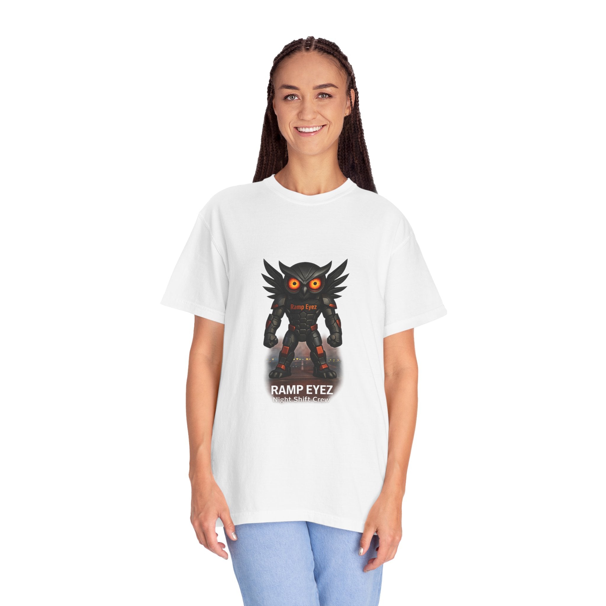 Ramp Eyez Night Shift Crew T-Shirt – Aviation Ramp Agent Graphic Tee