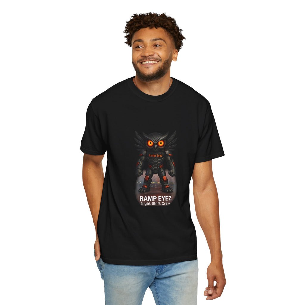 Ramp Eyez Night Shift Crew T-Shirt – Aviation Ramp Agent Graphic Tee