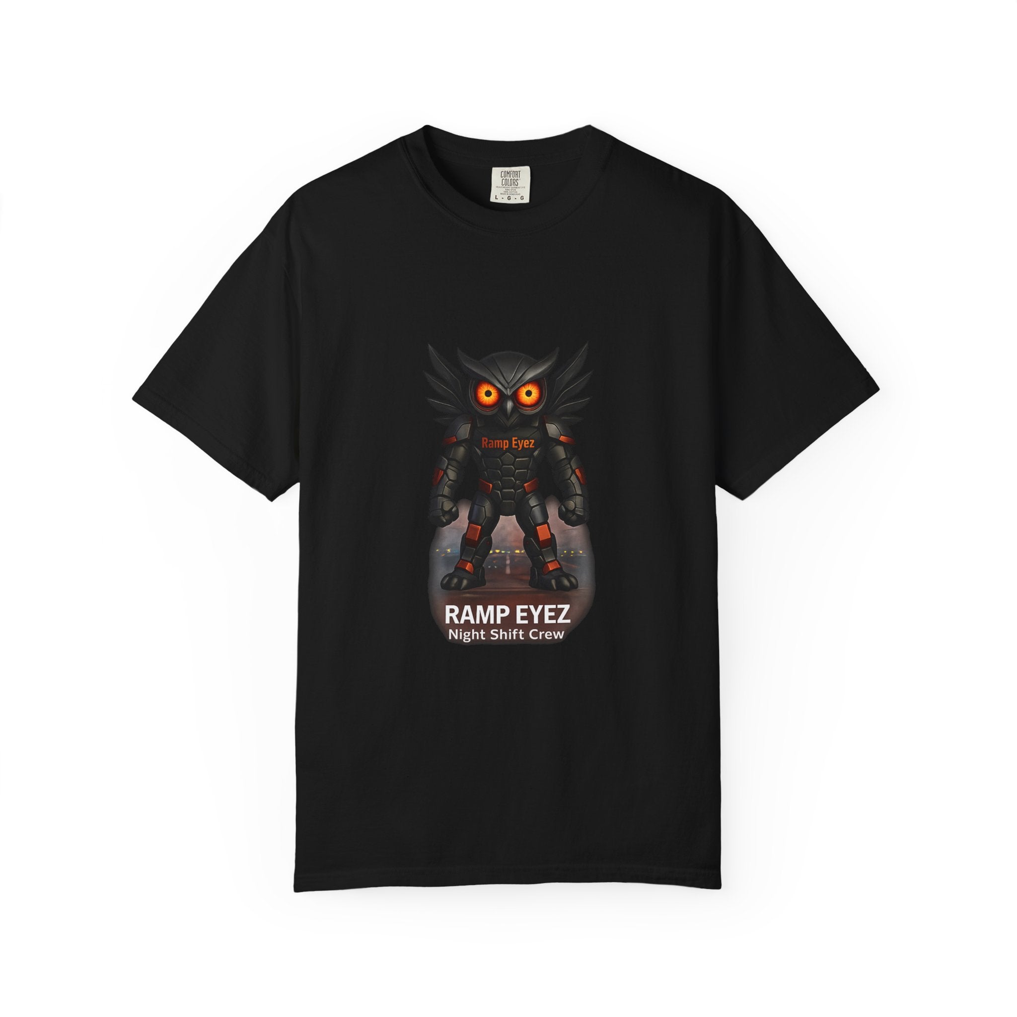 Ramp Eyez Night Shift Crew T-Shirt – Aviation Ramp Agent Graphic Tee