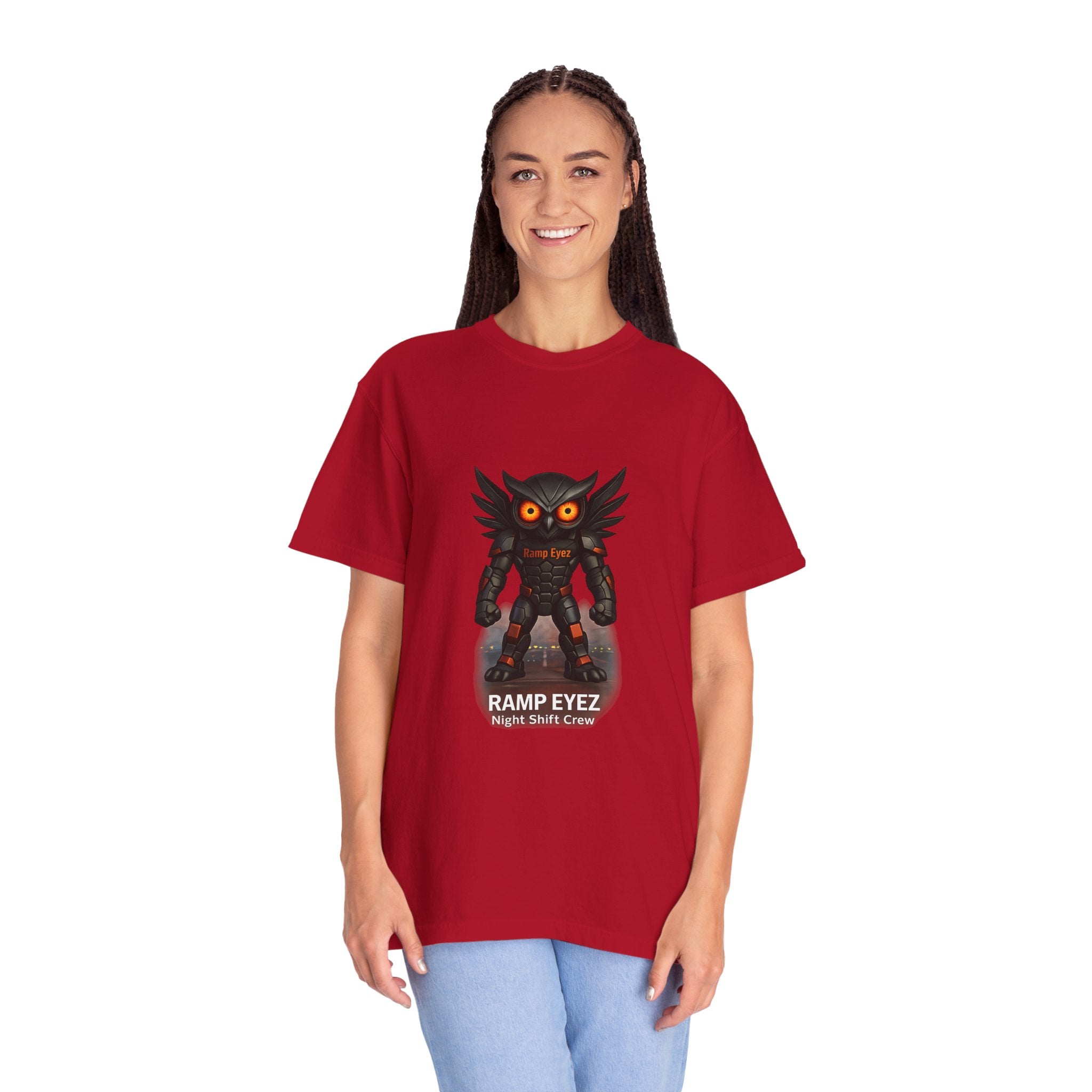 Ramp Eyez Night Shift Crew T-Shirt – Aviation Ramp Agent Graphic Tee